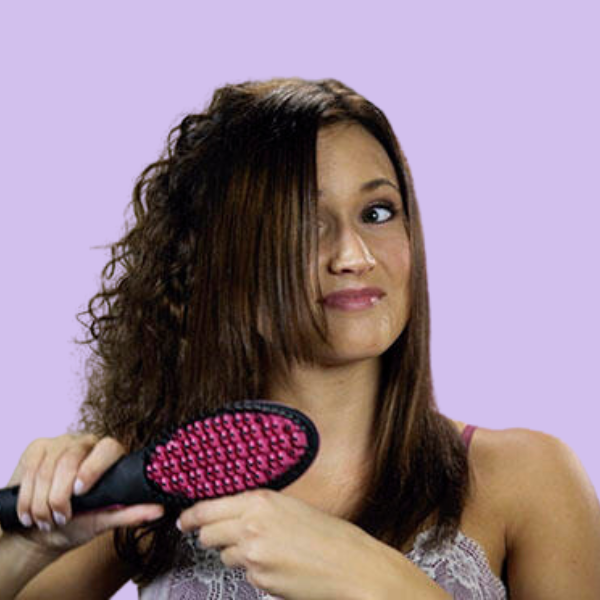 Cepillo Alisador Eléctrico para un Cabello Suave y Radiante