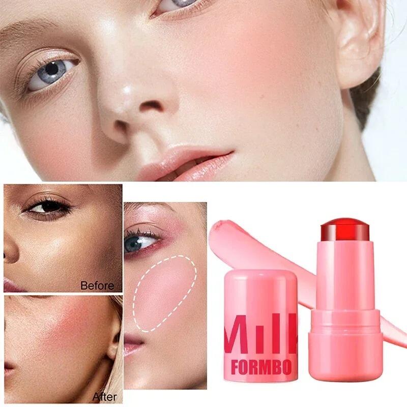 Rubor de Gelatina Pack 4 uds – Colores Vibrantes y Acabado Natural