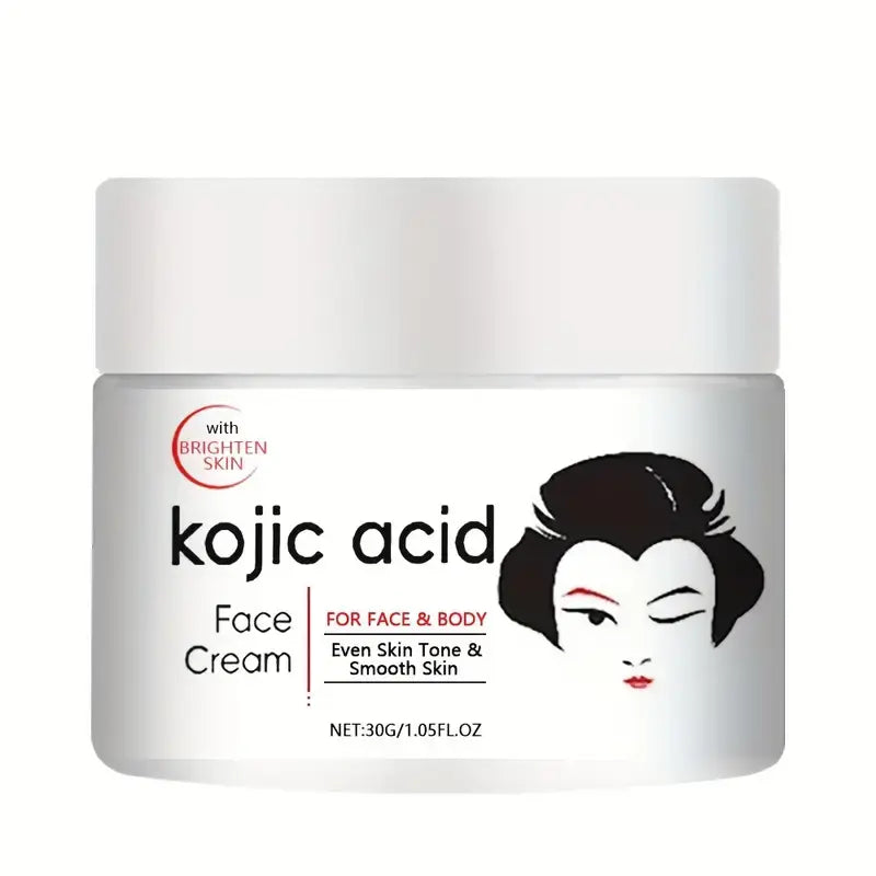 Crema Hidratante Diaria de Ácido Kójico – Hidratación Profunda y Piel Uniforme