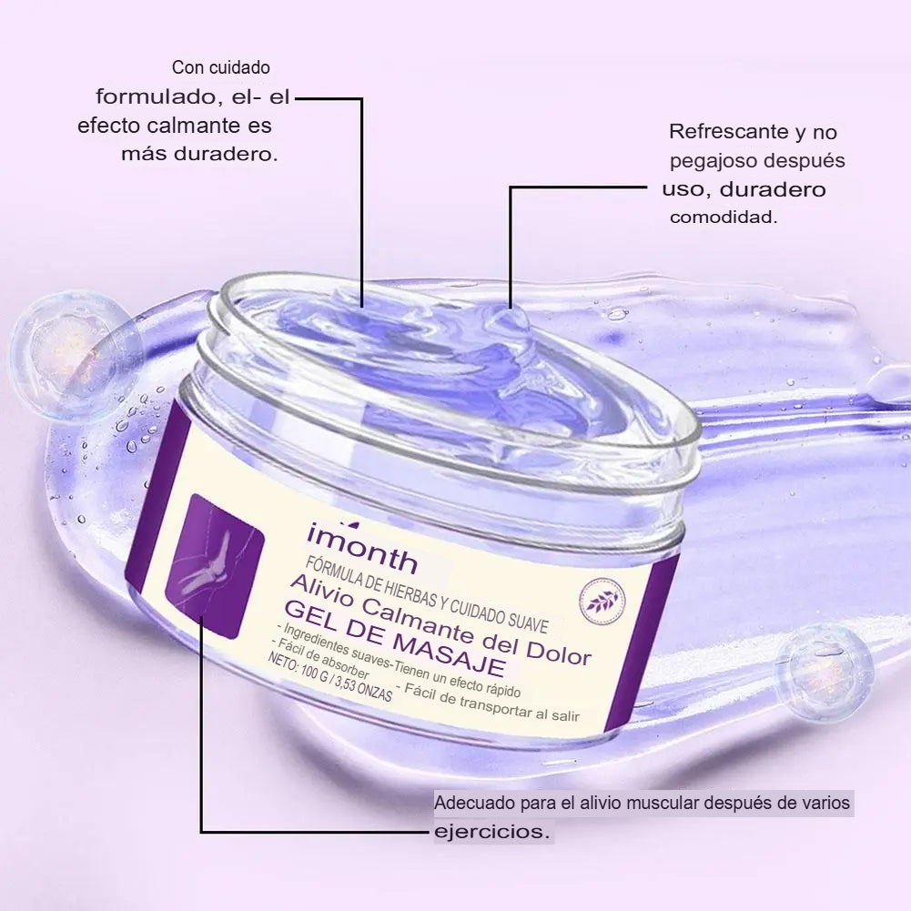 Gel de Masaje Calmante Ximonth – Alivio Natural para Articulaciones