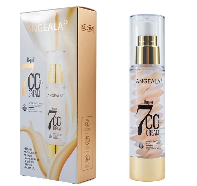 CC Cream Espiral Bicolor 7 en 1 – Cobertura Perfecta e Hidratación 150 g