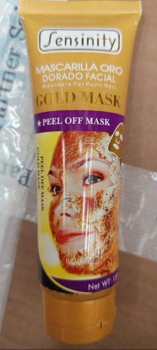 Mascarilla Facial Dorada 24K – Lujo Rejuvenecedor, Hidratación Intensa y Efecto Antienvejecimiento
